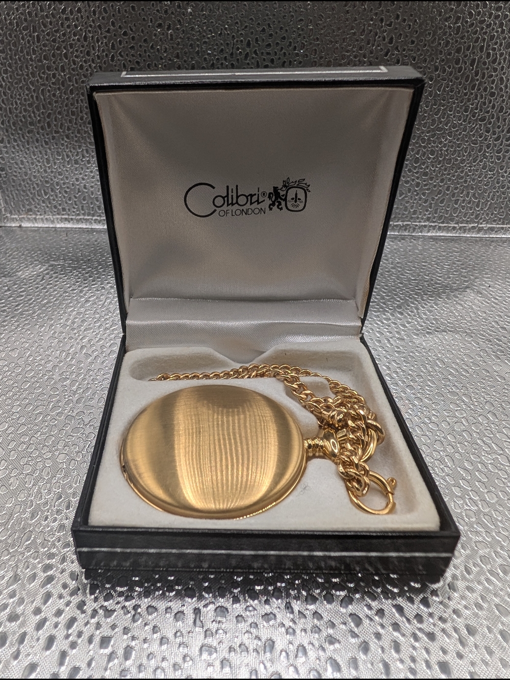 Colibri Gold Pocket Watch Necklace - Gold